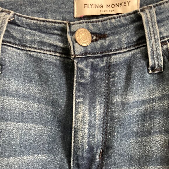 FLYING MONKEY High-Rise Mini Bootcut Jeans - Picture 5 of 10